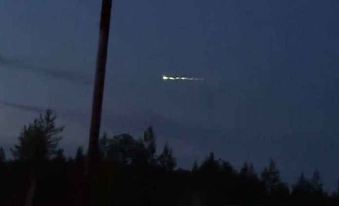 4 августа над Сургутом пролетел метеорит