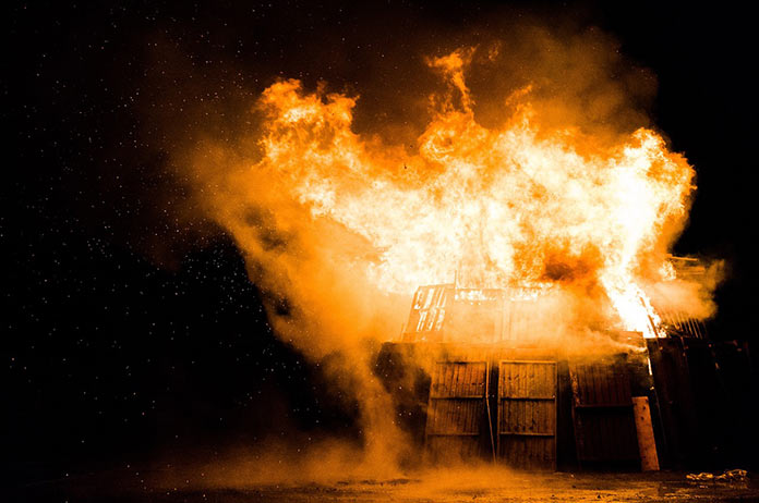 В Белове в пожаре сгорел мужчина