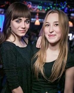 Дарья Исаенко и Анастасия Битнер